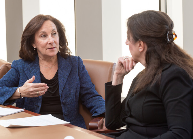 Tamsin Kaplan and Amy Fracassini