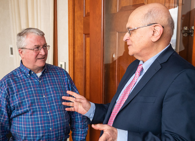 Rob Munnelly and Richard Hindlian