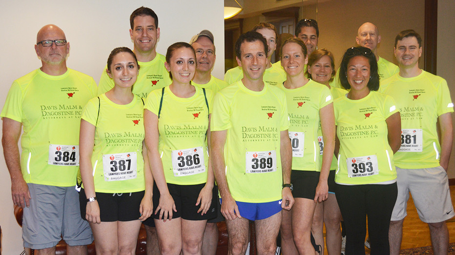 Davis Malm Lawyers Have Heart Team Participants