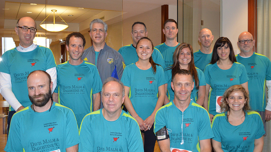Davis Malm Lawyers Have Heart Team Participants