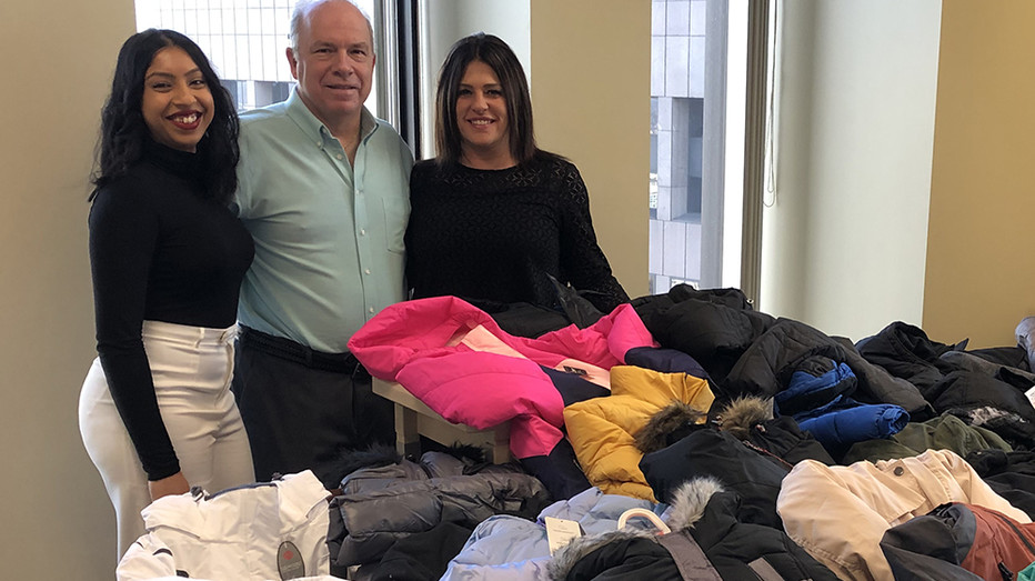 Davis Malm winter coat drive