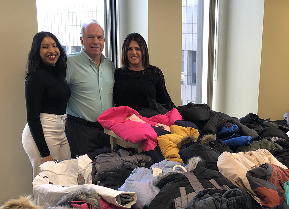 Davis Malm winter coat drive