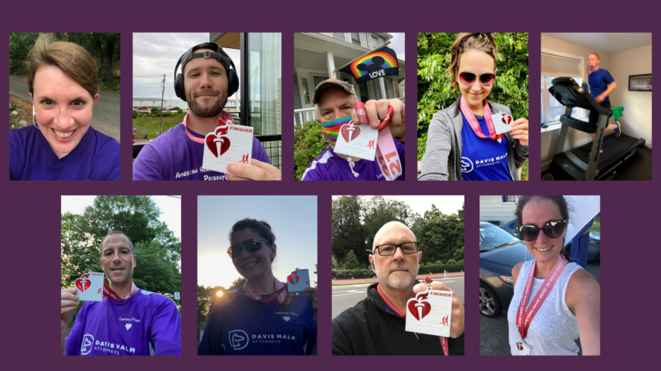 Davis Malm Lawyers Have Heart Team 2021