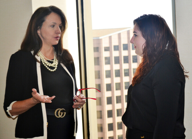 CiCi Van Tine and Zoe Martin